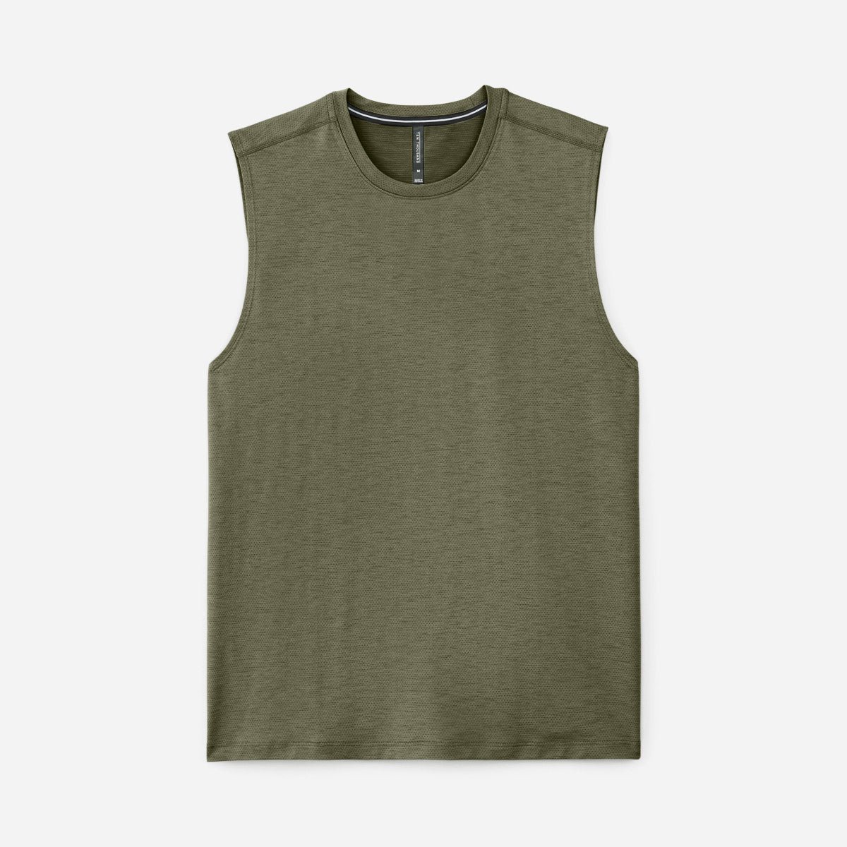 Interval Muscle Tee - OD Green/Muscle Tee