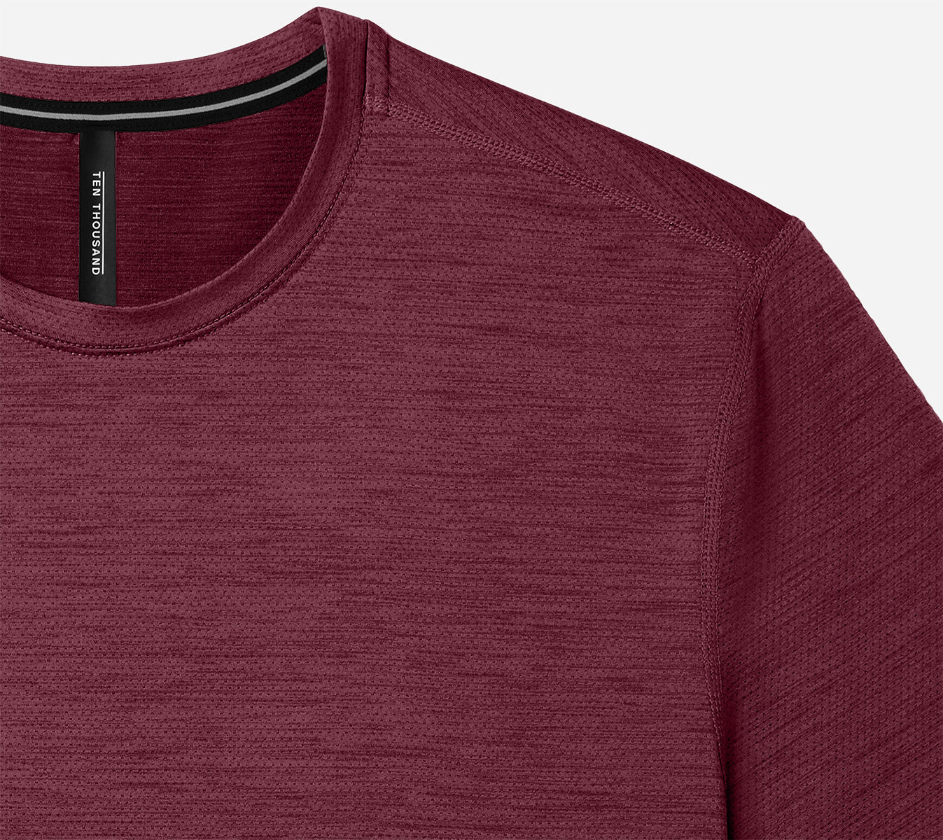 Interval Shirt - Maroon/Short Sleeve