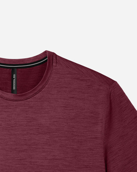 Interval Shirt showcase | variant:maroon