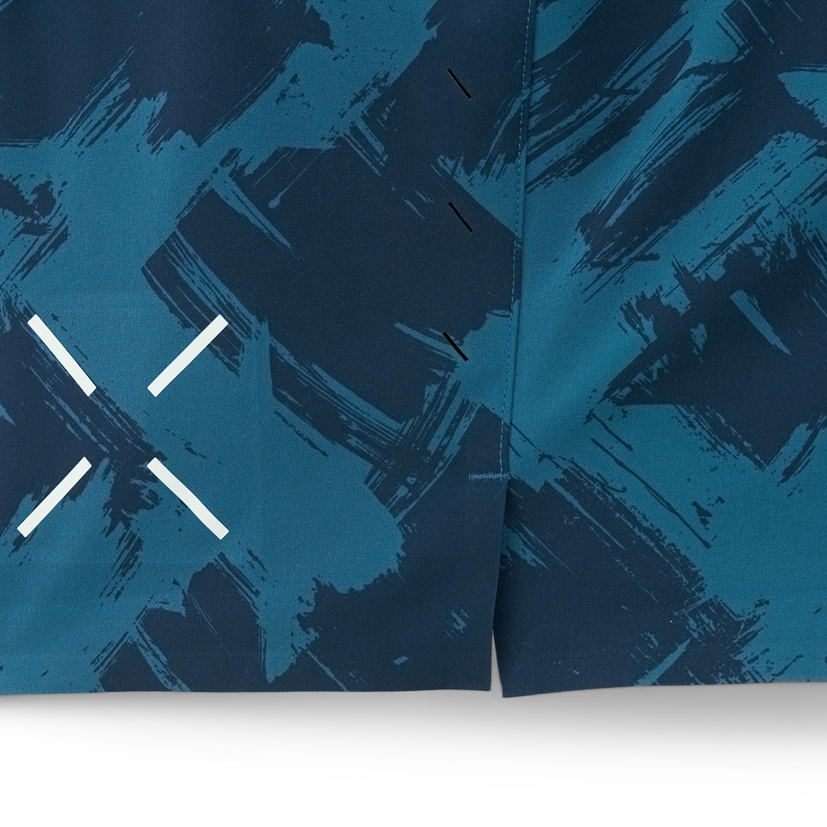 Interval Short (Liner) - Blue Brush Camo