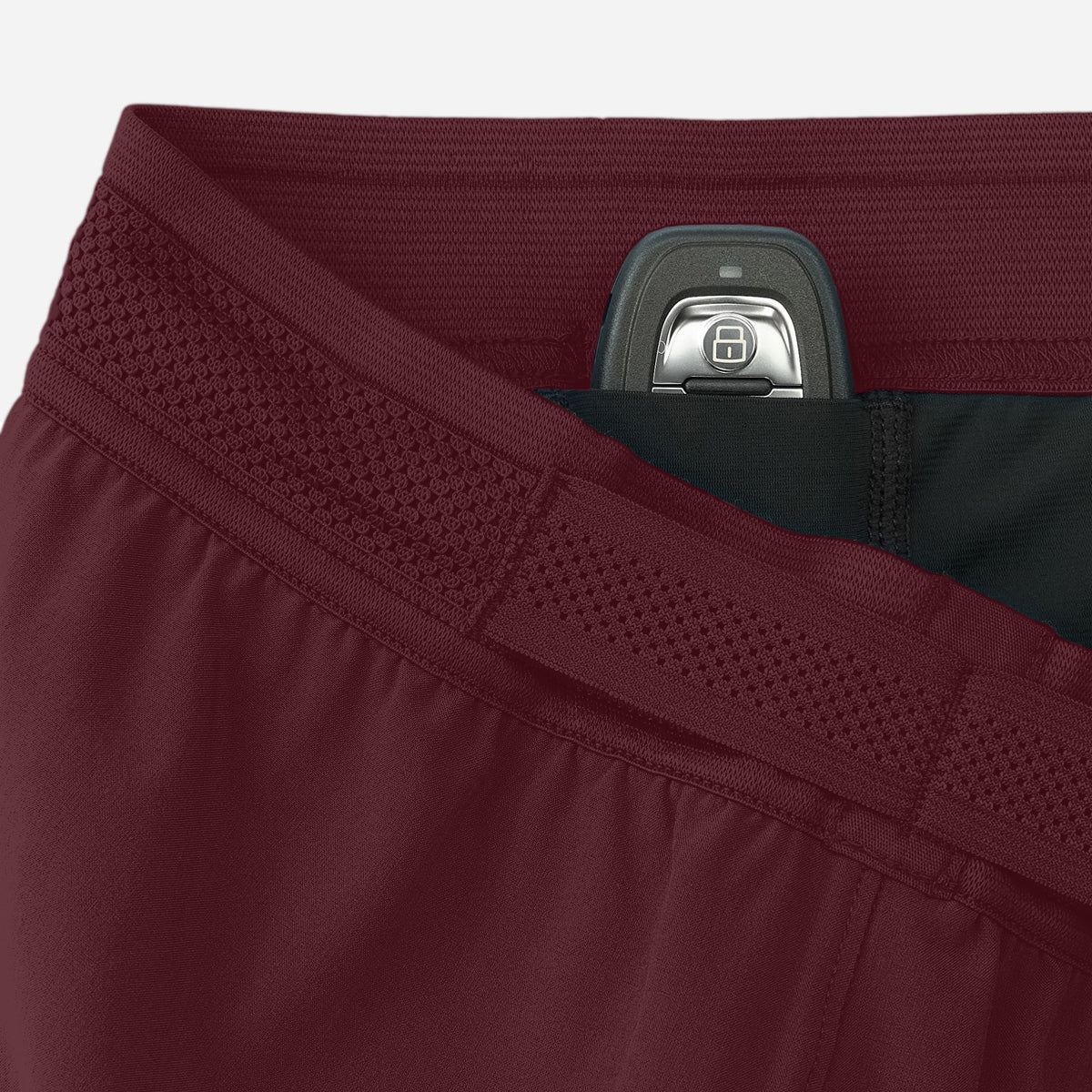 Session Short (Liner) - Maroon