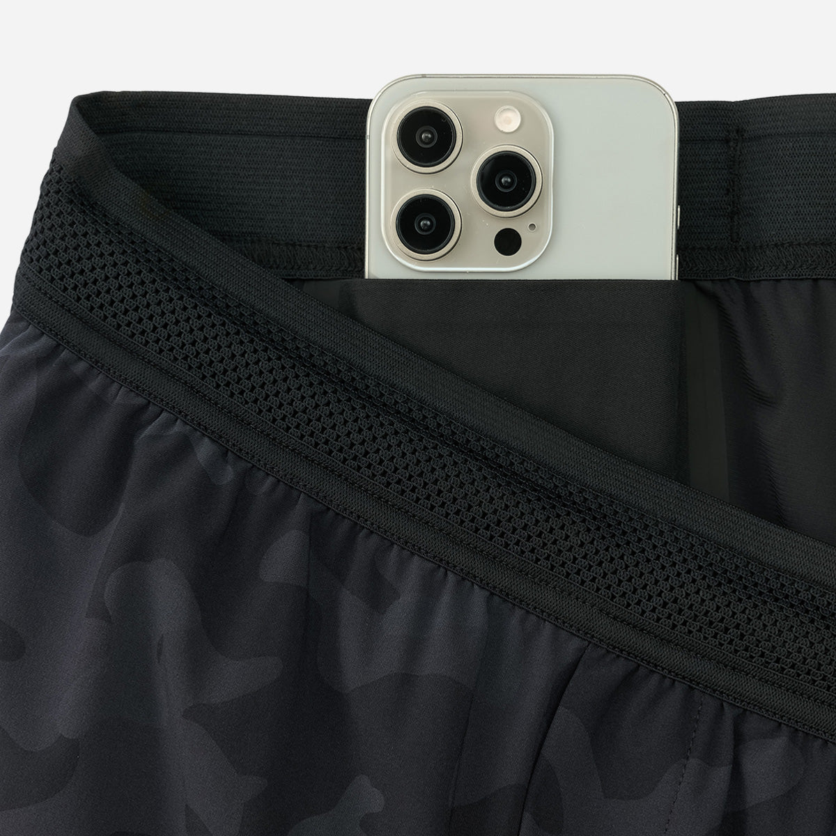 Session Short (Liner) - Black Camo