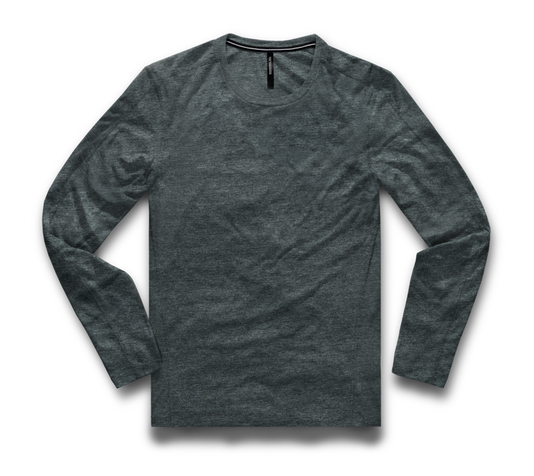 Durable 3 Pack - Charcoal Heather/Long Sleeve