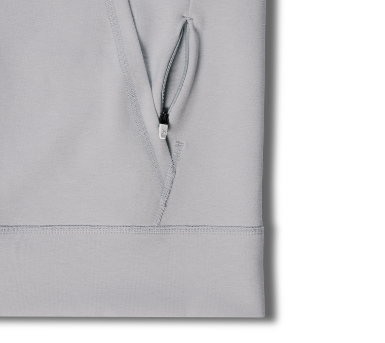 Men's Performance Zip-Up Hoodie: Midweight Tech Hoodie – Ten