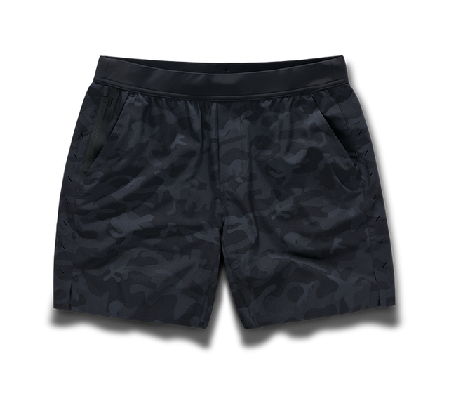 Interval Short (No Liner) - Gift - Black Camo/5-inch
