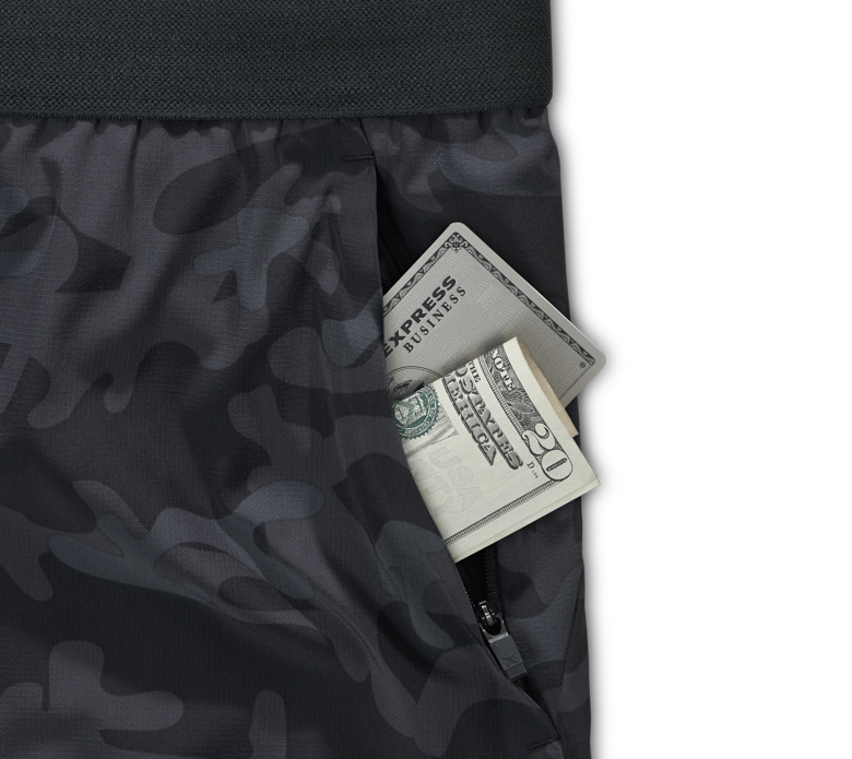 Tactical Short (Liner) - Tactical Short - Black Camo / Liner