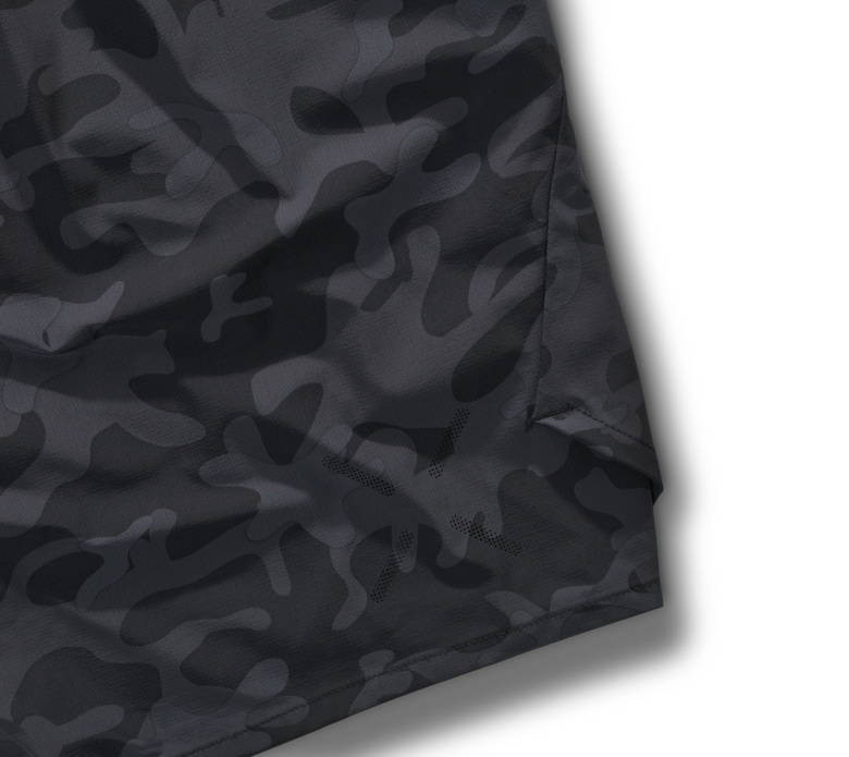 Tactical Short (Liner) - Tactical Short - Black Camo / Liner